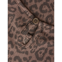 NAME IT T-shirt Linna Chocolate Brown